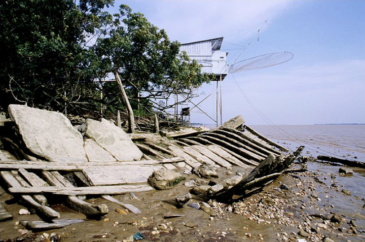 Les carrelets de l'estuaire de la Gironde © Didier Raux