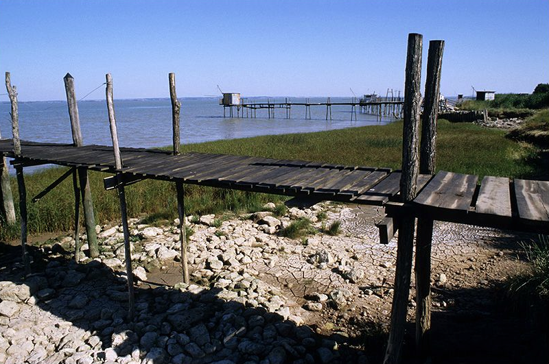 Les carrelets de l'estuaire de la Gironde © Didier Raux