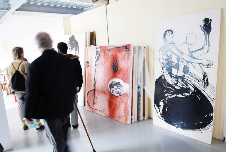 Portes ouvertes Ateliers d'artistes à Issy les Moulineaux © D.Raux