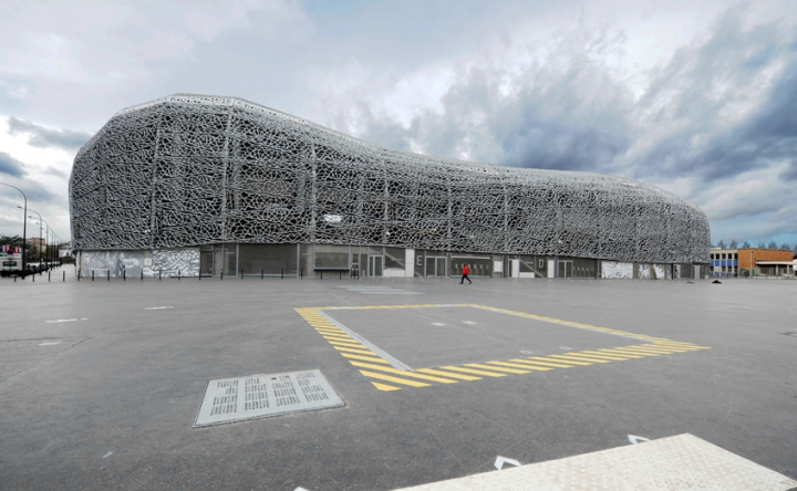 Le nouveau Jean Bouin de Rudy Ricciotti architecte. ©D.Raux