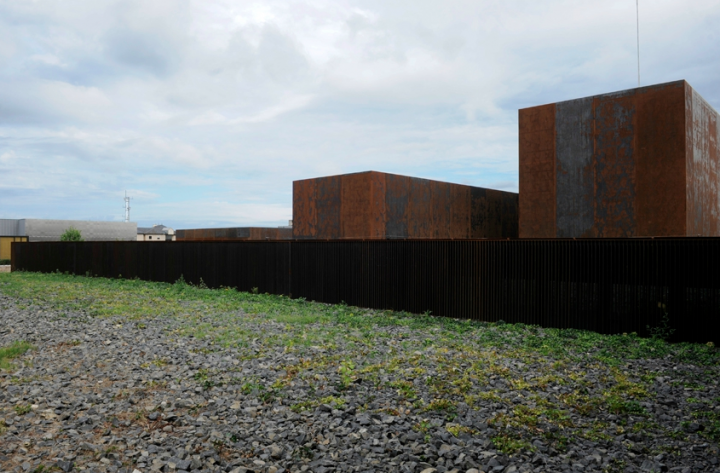 Leur projet place le musée sur le flanc nord du jardin du Foirail entièrement réhabilité.