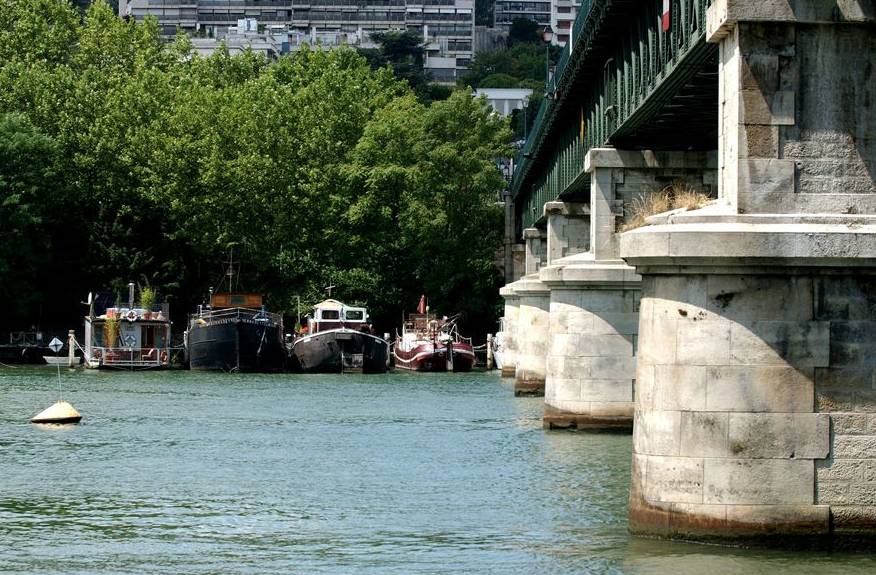 La passerelle aqueduc de l’Avre à