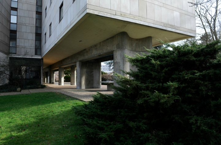 Le Corbusier, La Fondation Suisse, cité universitaire de Paris. © Photo Didier Raux