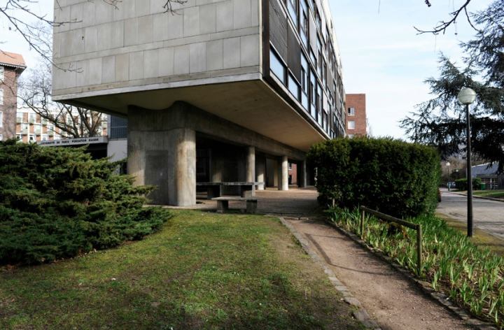 Le Corbusier, La Fondation Suisse, cité universitaire de Paris. © Photo Didier Raux