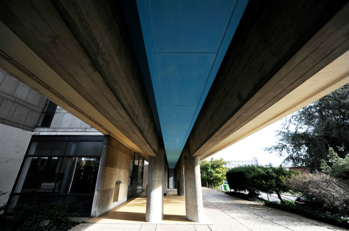 Le Corbusier, La Fondation Suisse, cité universitaire de Paris. © Photo Didier Raux