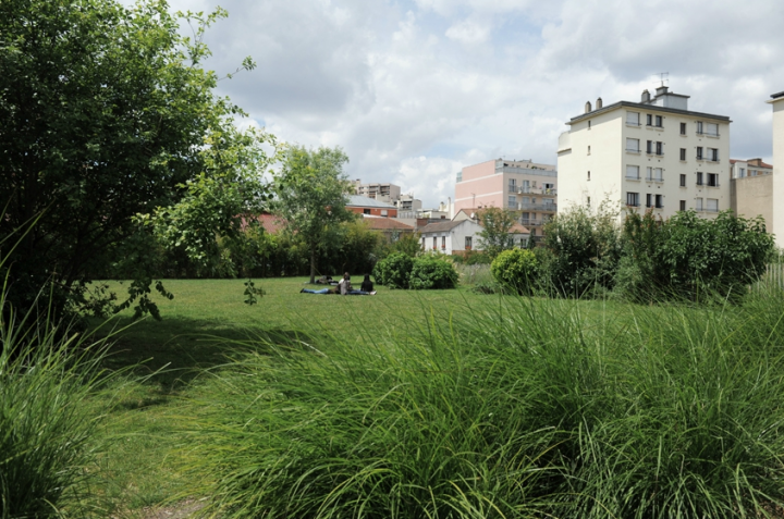 Parc Lucie Aubrac aux Lilas. © Photo Didier Raux