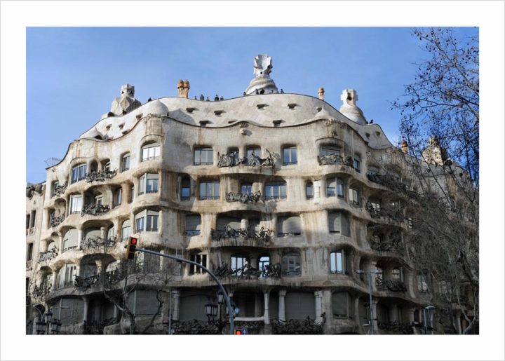 La Casa Milà Barcelone Antoni Gaudi © Didier Raux 1