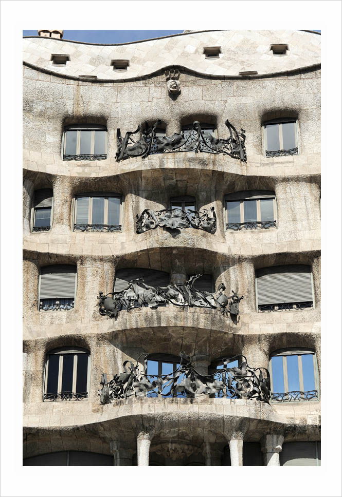 La Casa Milà Barcelone Antoni Gaudi © Didier Raux 25