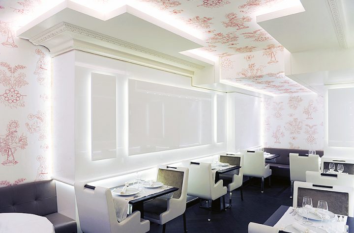Restaurant L'Instant D'Or, Paris. © Didier Raux