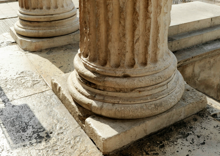 La Maison Carrée à Nîmes. © Photo Didier Raux