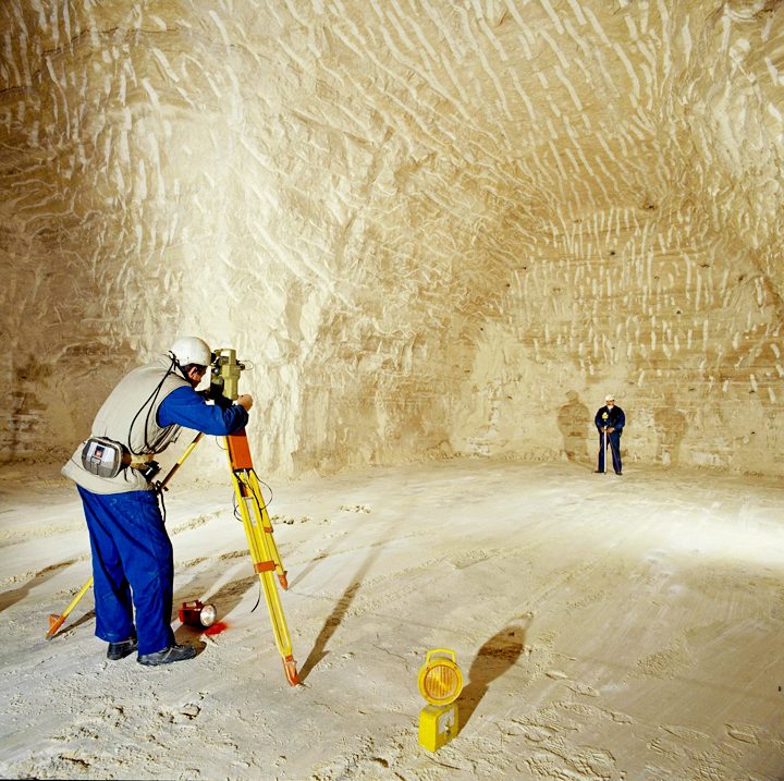 Carriere de Gypse Placo Saint Gobain 1