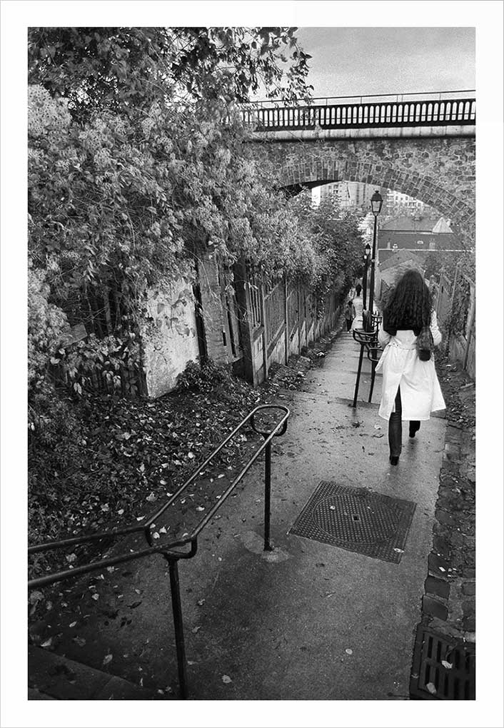 Escalier Chemin des Vignes Issy les Moulineaux © Didier Raux 1