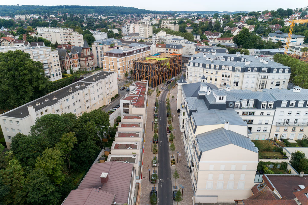 Chaville Vue Par Drone Archiphotos 8442