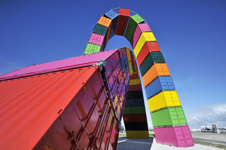 Parcours d’art contemporain Le Havre Les Containers 1