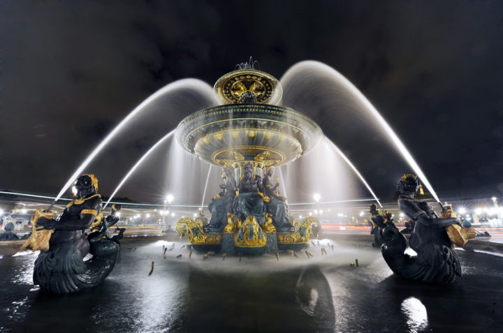 FONTAINE PLACE DE LA CONCORDE Paris © D Raux