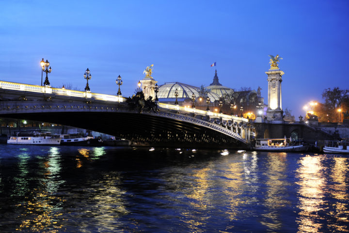 Pont Alexandre 3 et Grand Palais Paris © D Raux