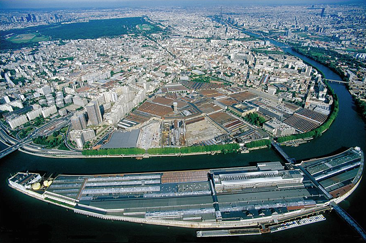 Les usines Renault 1986, Boulogne et la boucle de la Seine © Didier Raux