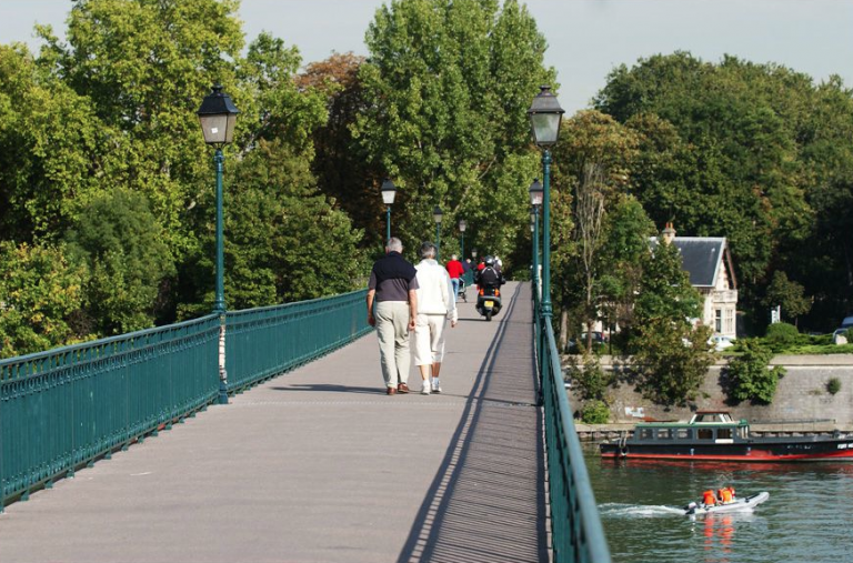 La passerelle aqueduc de l’Avre ARCHIPHOTOS