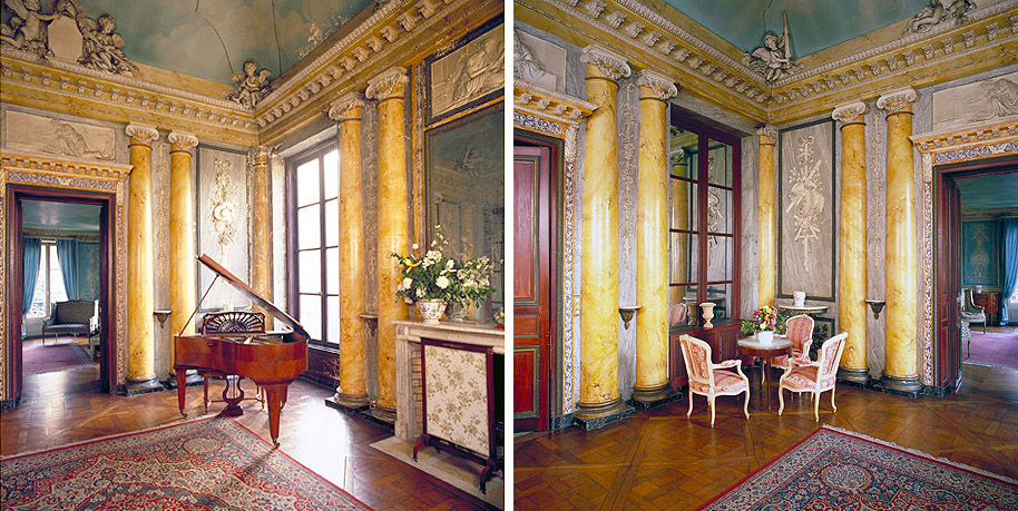 Hôtel particulier de Guines à Courbevoie. © Photo Didier Raux