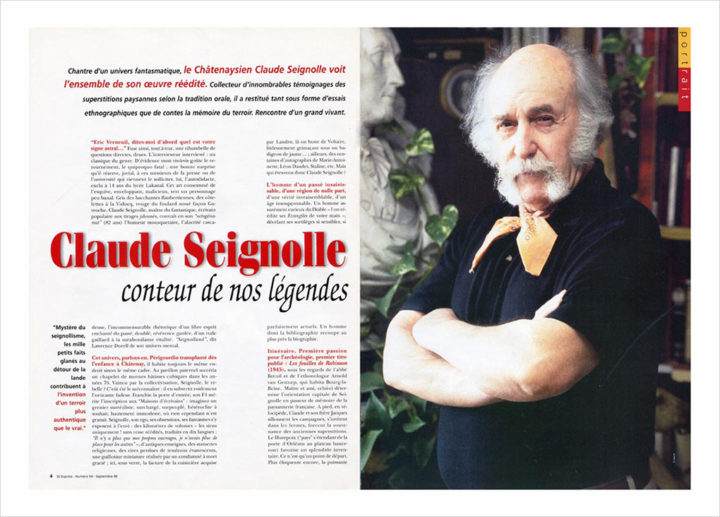 Claude Seignolle © Didier Raux 3A