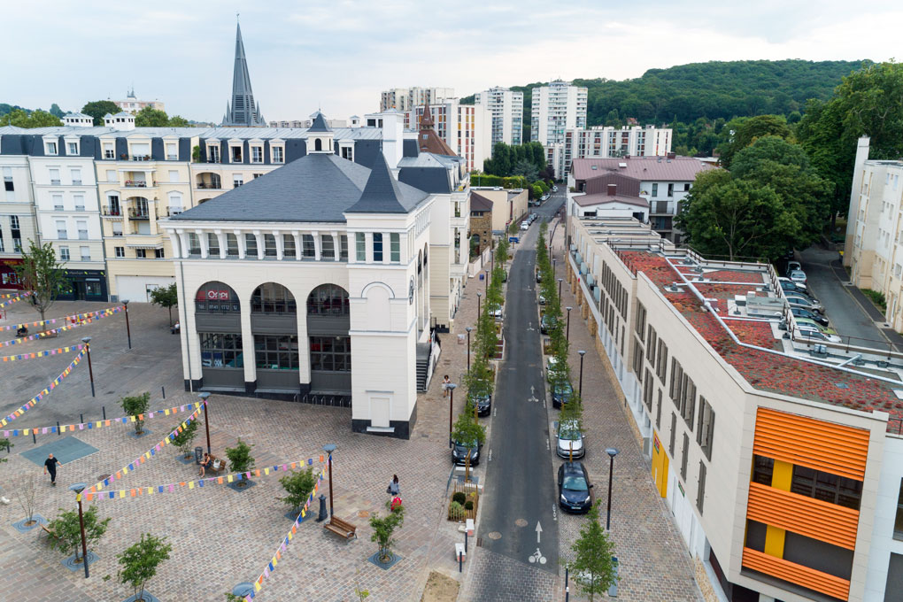Chaville vue par drone ARCHIPHOTOS